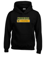 Waubonsie Valley HS Boys Volleyball Pennant - Youth Hoodie