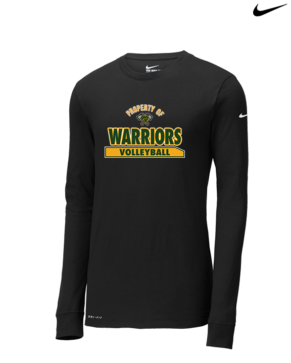 Waubonsie Valley HS Boys Volleyball Property - Mens Nike Longsleeve