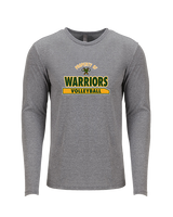 Waubonsie Valley HS Boys Volleyball Property - Tri-Blend Long Sleeve