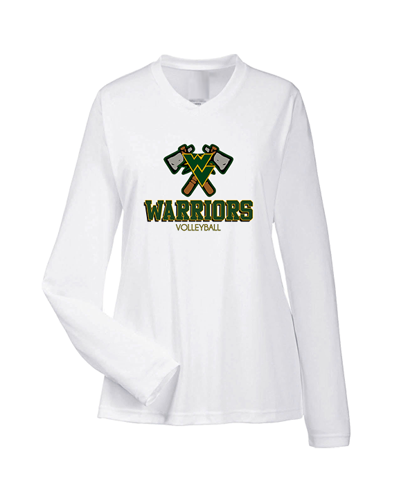 Waubonsie Valley HS Boys Volleyball Shadow - Womens Performance Longsleeve