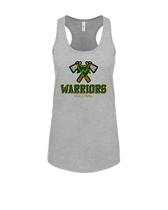 Waubonsie Valley HS Boys Volleyball Shadow - Womens Tank Top