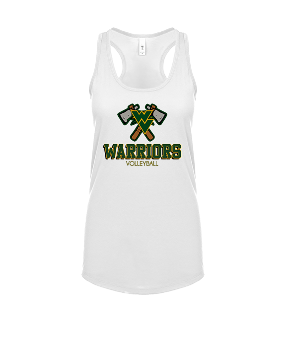 Waubonsie Valley HS Boys Volleyball Shadow - Womens Tank Top