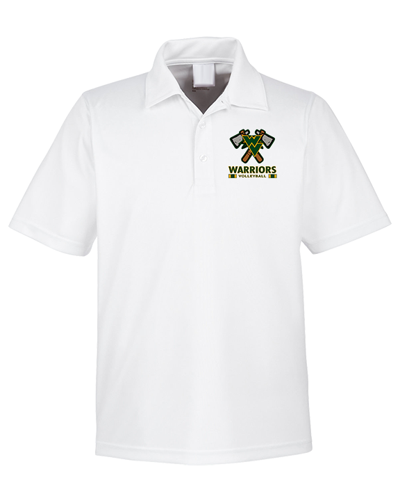 Waubonsie Valley HS Boys Volleyball Stacked - Mens Polo