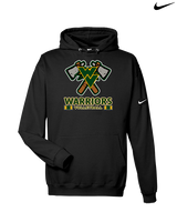 Waubonsie Valley HS Boys Volleyball Stacked - Nike Club Fleece Hoodie