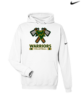 Waubonsie Valley HS Boys Volleyball Stacked - Nike Club Fleece Hoodie