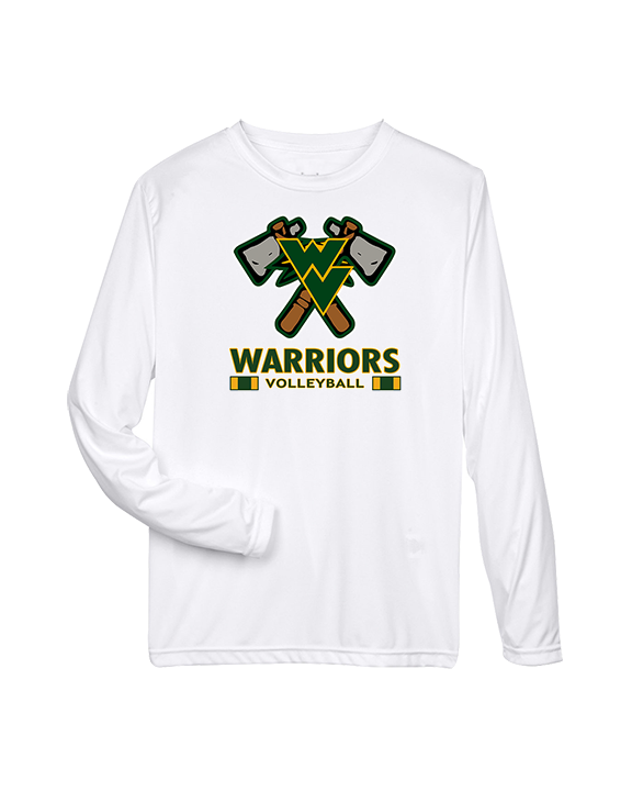 Waubonsie Valley HS Boys Volleyball Stacked - Performance Longsleeve