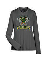 Waubonsie Valley HS Boys Volleyball Stacked - Womens Performance Longsleeve