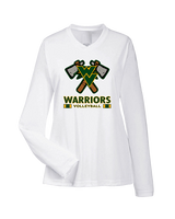 Waubonsie Valley HS Boys Volleyball Stacked - Womens Performance Longsleeve