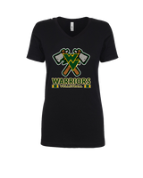 Waubonsie Valley HS Boys Volleyball Stacked - Womens Vneck