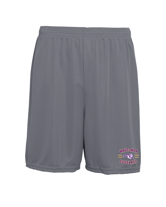 Wauconda HS Football Curve - Mens 7inch Training Shorts