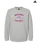 Wauconda HS Football Curve - Mens Adidas Crewneck