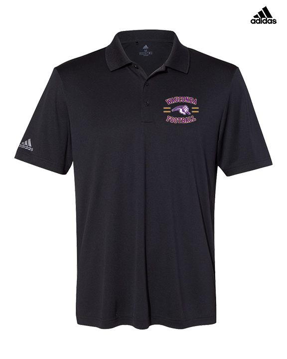 Wauconda HS Football Curve - Mens Adidas Polo