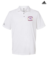 Wauconda HS Football Curve - Mens Adidas Polo