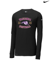 Wauconda HS Football Curve - Mens Nike Longsleeve