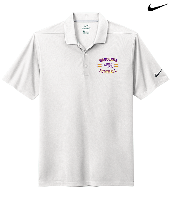 Wauconda HS Football Curve - Nike Polo