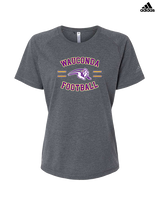 Wauconda HS Football Curve - Womens Adidas Performance Shirt