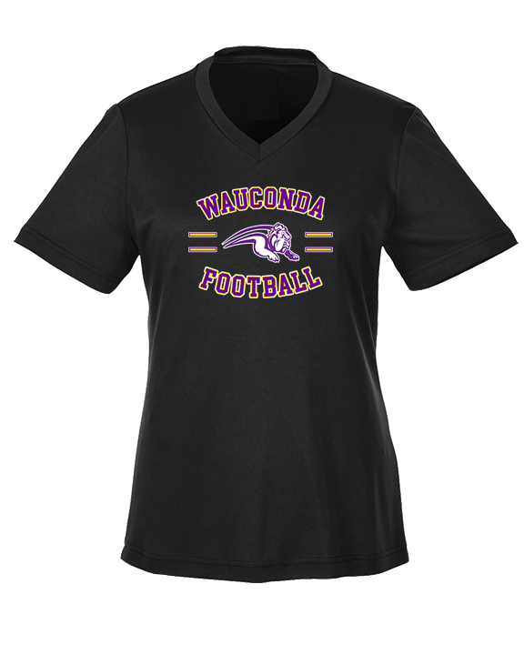 Wauconda HS Football Curve - Womens Performance Shirt