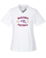 Wauconda HS Football Curve - Womens Performance Shirt