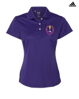 Wauconda HS Football Full Football - Adidas Womens Polo