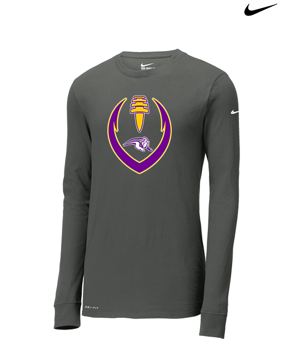 Wauconda HS Football Full Football - Mens Nike Longsleeve