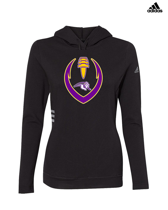 Wauconda HS Football Full Football - Womens Adidas Hoodie