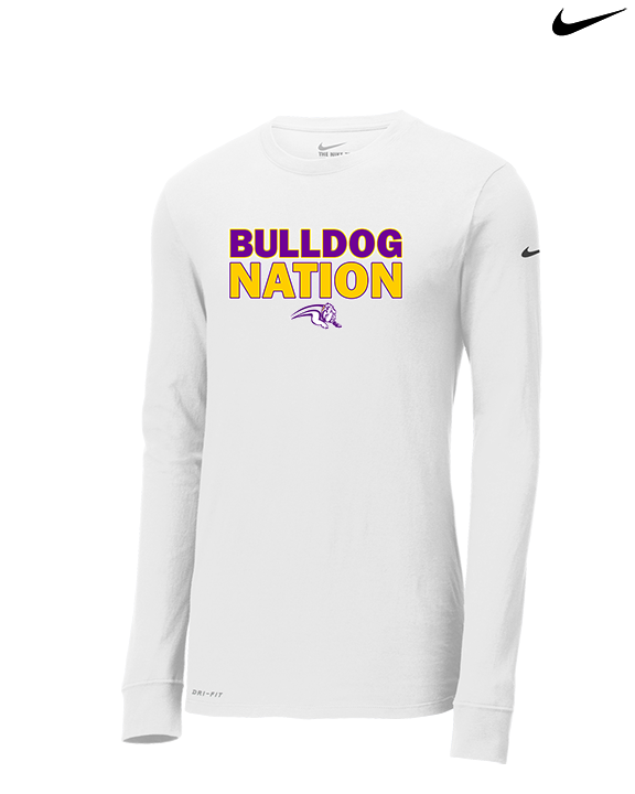 Wauconda HS Football Nation - Mens Nike Longsleeve