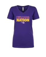 Wauconda HS Football Nation - Womens Vneck