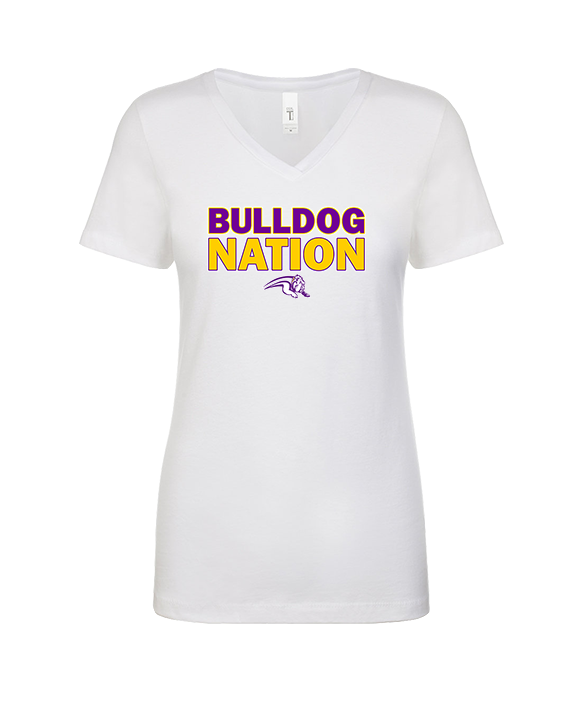 Wauconda HS Football Nation - Womens Vneck