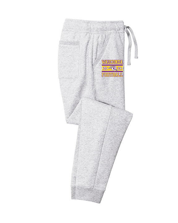 Wauconda HS Football Stamp - Cotton Joggers