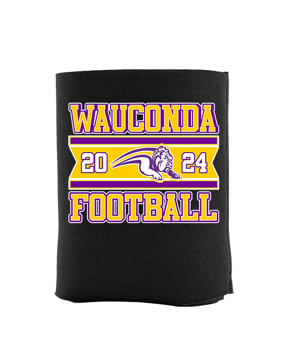 Wauconda HS Football Stamp - Koozie