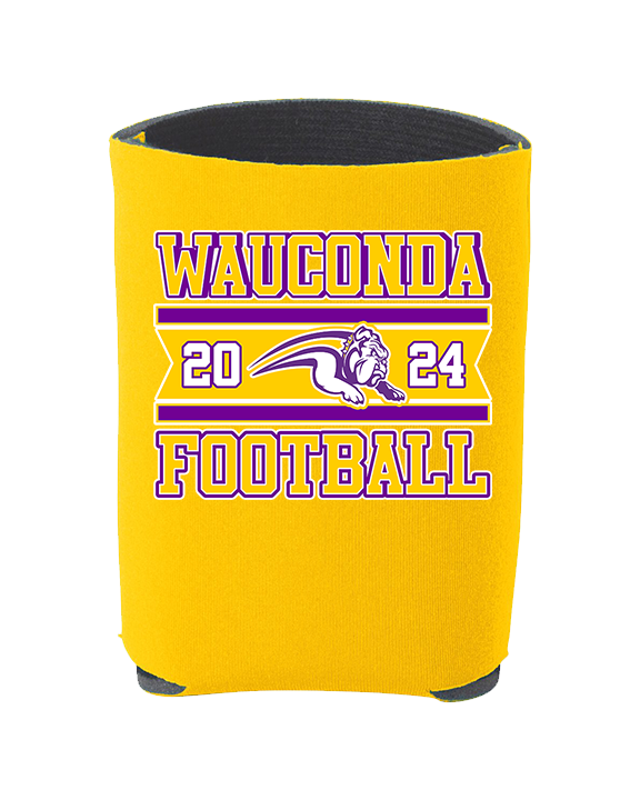 Wauconda HS Football Stamp - Koozie