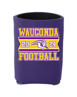 Wauconda HS Football Stamp - Koozie