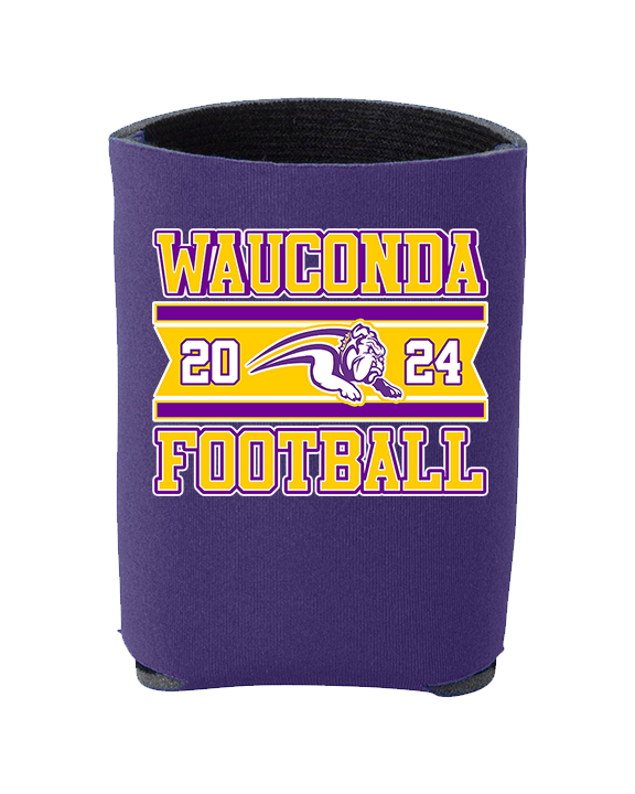 Wauconda HS Football Stamp - Koozie