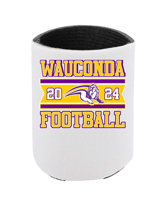 Wauconda HS Football Stamp - Koozie