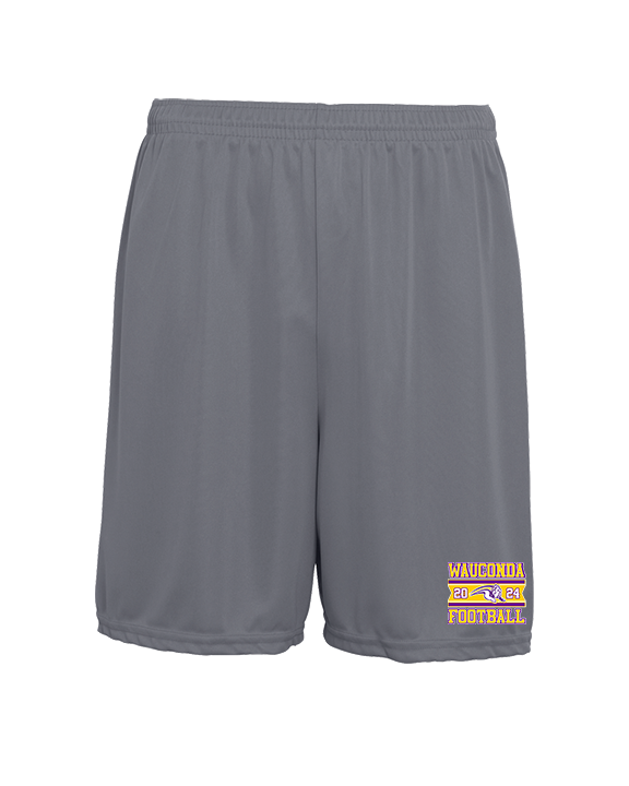 Wauconda HS Football Stamp - Mens 7inch Training Shorts