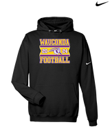 Wauconda HS Football Stamp - Nike Club Fleece Hoodie