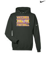 Wauconda HS Football Stamp - Nike Club Fleece Hoodie