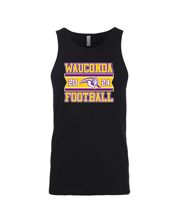 Wauconda HS Football Stamp - Tank Top