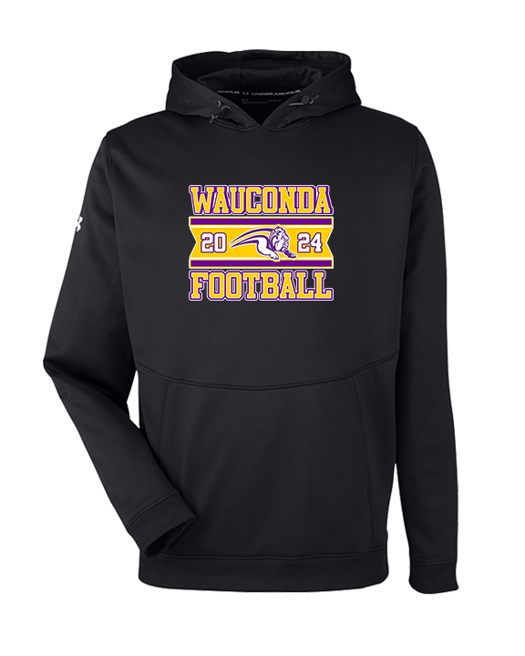 Wauconda HS Football Stamp - Under Armour Mens Storm Fleece