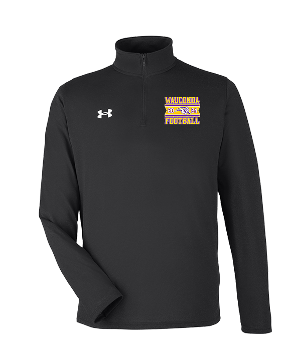 Wauconda HS Football Stamp - Under Armour Mens Tech Quarter Zip