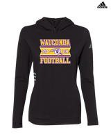 Wauconda HS Football Stamp - Womens Adidas Hoodie