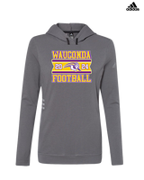 Wauconda HS Football Stamp - Womens Adidas Hoodie