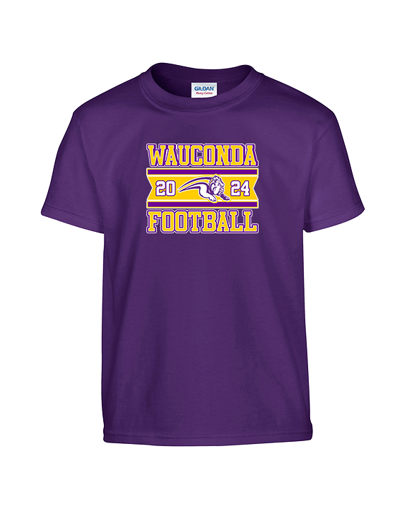 Wauconda HS Football Stamp - Youth Shirt