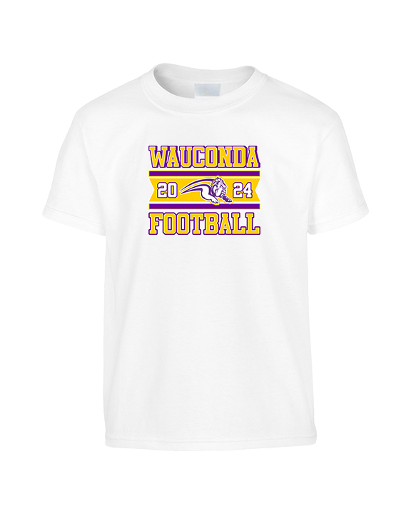 Wauconda HS Football Stamp - Youth Shirt