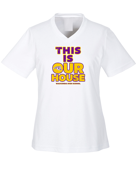 Wauconda HS Football TIOH - Womens Performance Shirt