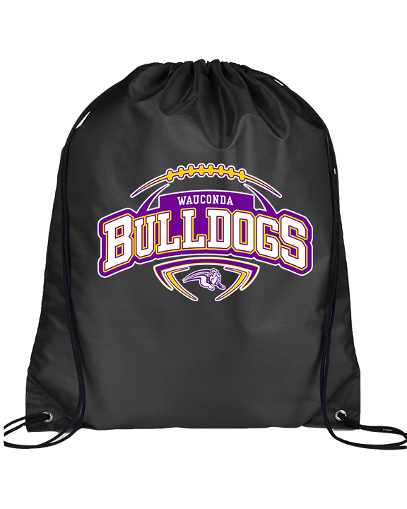 Wauconda HS Football Toss - Drawstring Bag