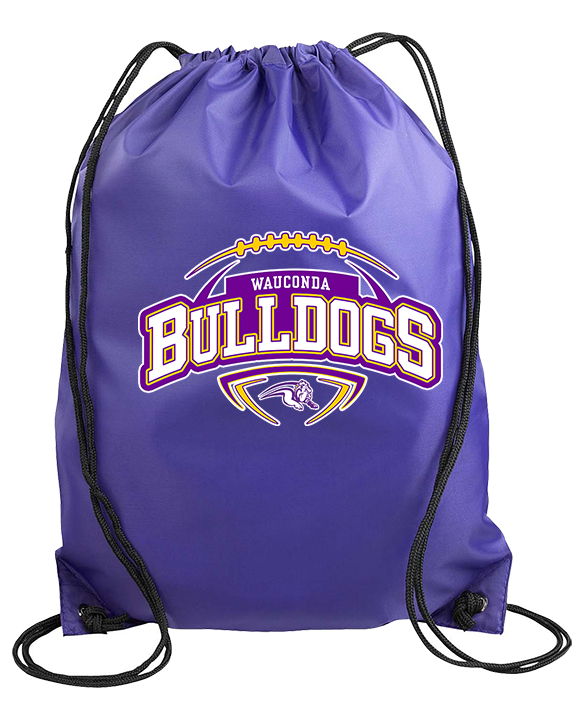 Wauconda HS Football Toss - Drawstring Bag