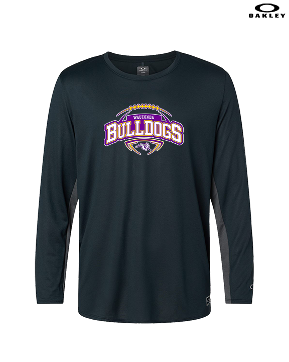 Wauconda HS Football Toss - Mens Oakley Longsleeve