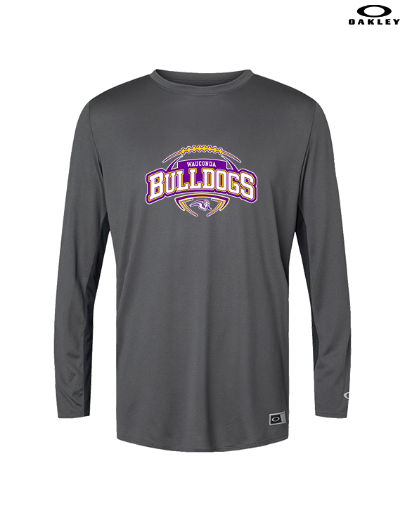 Wauconda HS Football Toss - Mens Oakley Longsleeve