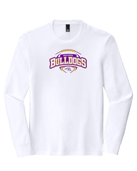 Wauconda HS Football Toss - Tri-Blend Long Sleeve